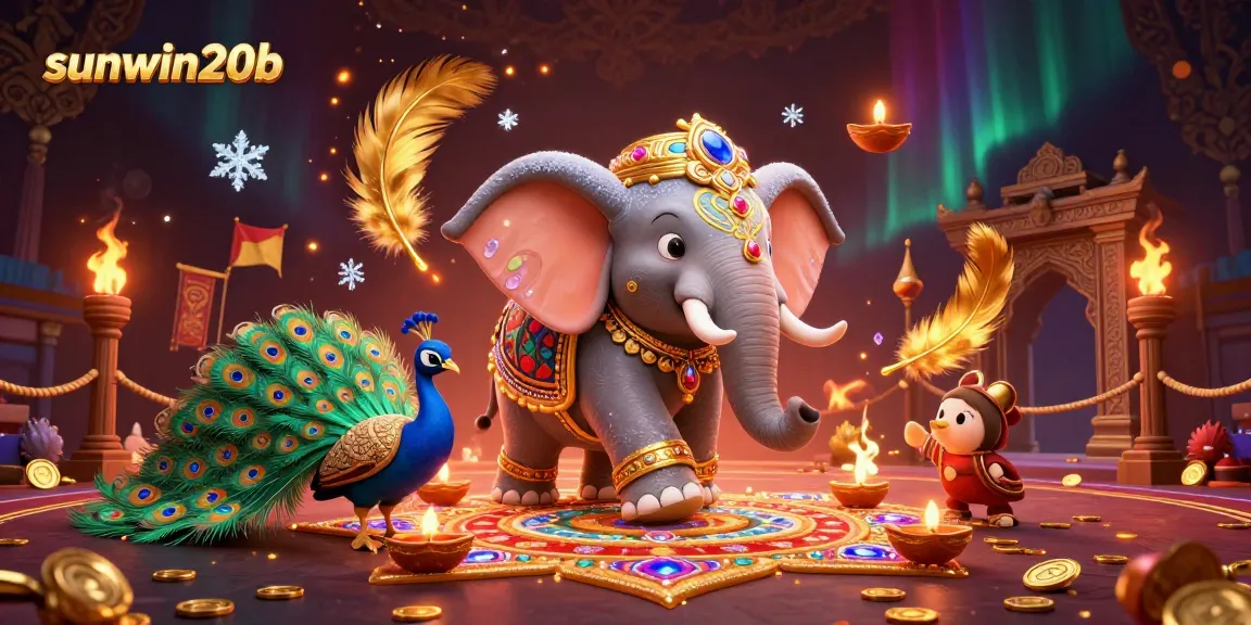 Engage with sunwin20b and immerse in vibrant casino-themed gameplay with dynamic visuals and gold accents.