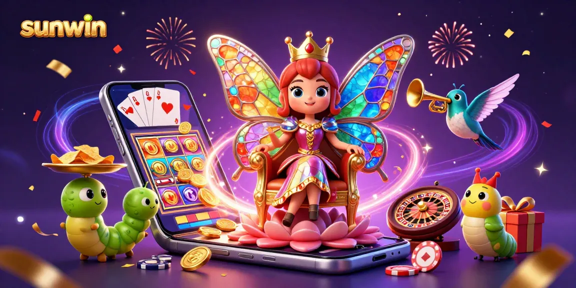 sunwin offers a vibrant 3D casino experience with exciting games and colorful elements.